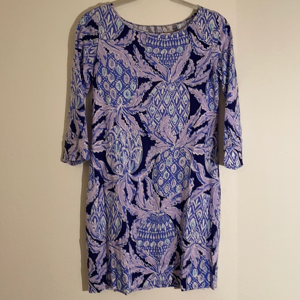 Lilly Pulitzer floral coastal dress